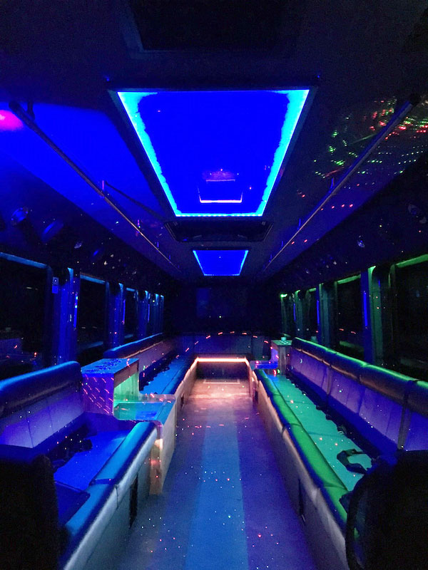 inside Limo Coach