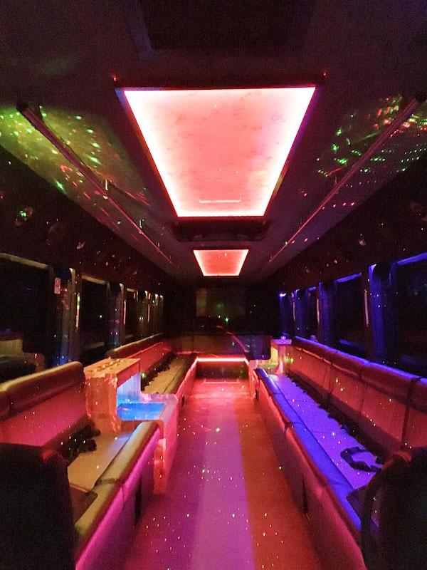 inside Limo Coach