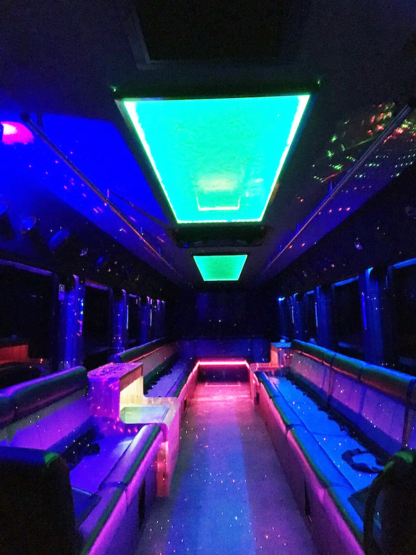 inside the Limo Coach