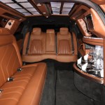 view inside The Cinqueporte Maserati Limo