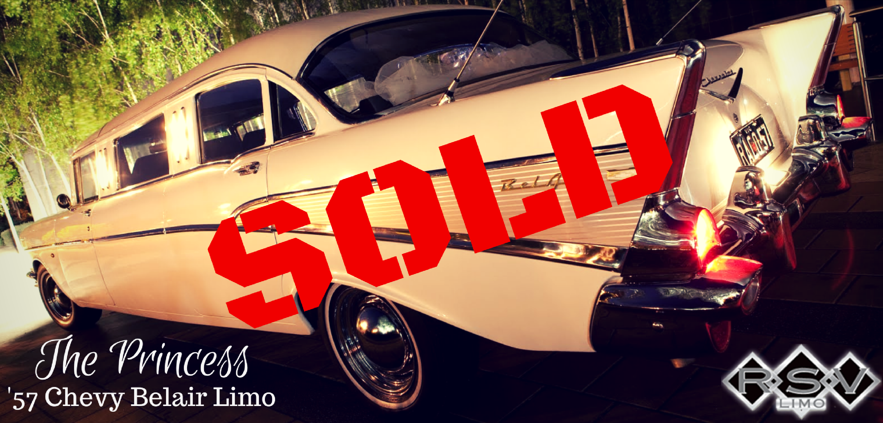 1955 Chevy Limo SOLD