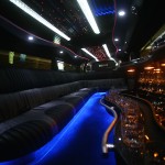 inside the general hummer limo