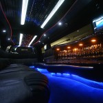 inside the general hummer limo