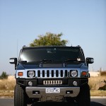 General Hummer Limo front view