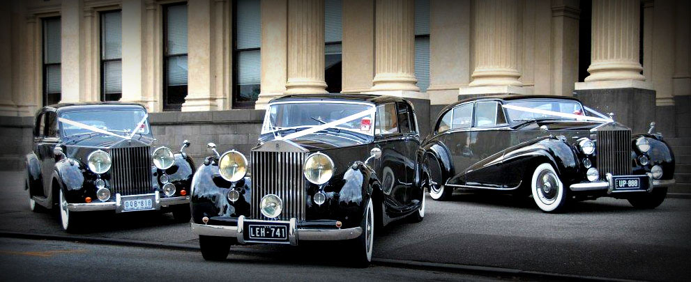 1947 1949 1951 Silver Wraith Rolls Royce Wedding Cars Melbourne
