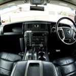 front view of hummer limo the godfather