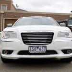 front view of The Presidential Chrysler