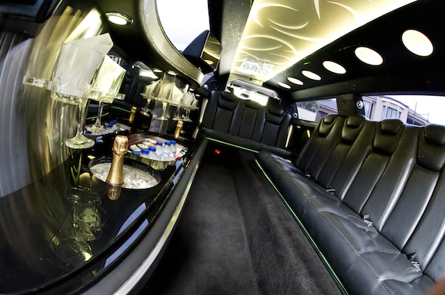 back sit view of The Presidential Chrysler