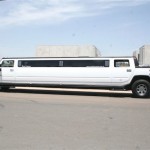 White Hummer Chief Limo