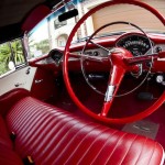 front view of the 55 Belair Convertible