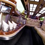 view inside The Duke Bentley Limo