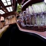view inside The Duke Bentley Limo