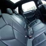 back sit view of the cayenne porsche suv
